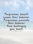 forgiveness